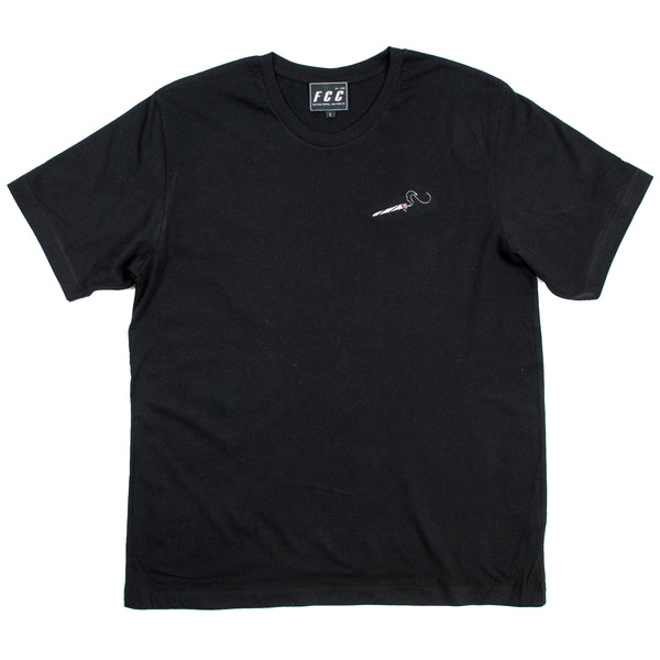 4/20 JOINT EMBROIDERED TEE BLACK
